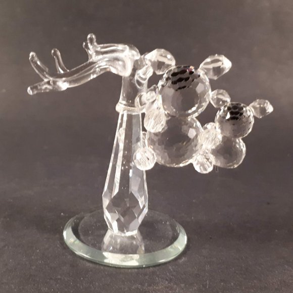 Beautiful Vintage Crystal Symphony austrian fine crystal teddy bears figurine - Picture 6 of 11